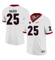 Men #25 Quay Walker Georgia Bulldogs College Football Jerseys Sale-white
