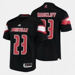 Louisville Cardinals Brandon Radcliff College Football Black Jersey
