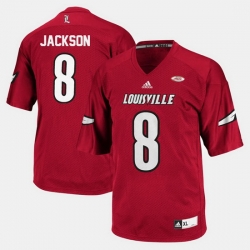 Louisville Cardinals Lamar Jackson College Football Red Jersey