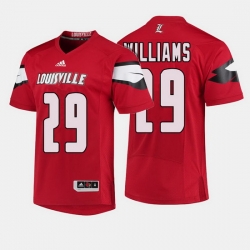 Louisville Cardinals Malik Williams College Football Red Jersey