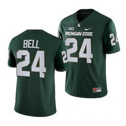 Michigan State Spartans Le'Veon Bell Green College Football Nfl Game Jersey