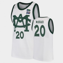 Michigan State Spartans Matt Mcquaid White 2019 Final Four Men'S Jersey