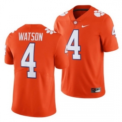 Clemson Tigers Deshaun Watson Orange Limited College Football Jersey