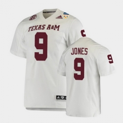 Men Texas A&M Aggies Hezekiah Jones 2021 Orange Bowl College Football White Jersey