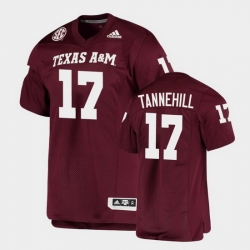 Men Texas A&M Aggies Ryan Tannehill Alumni Football Game Maroon Jersey