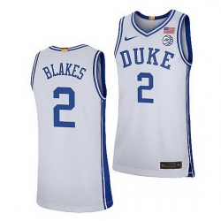 Duke Blue Devils Jaylen Blakes College Basketball 2021 22 Limited Jersey
