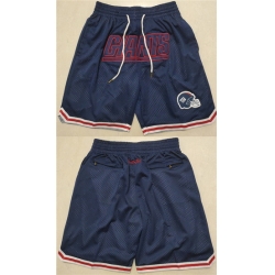Men New York Giants Navy Shorts