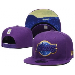 Los Angeles Lakers NBA Snapback Cap 004