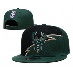 Milwaukee Bucks NBA Snapback Cap 002