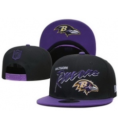 Baltimore Ravens NFL Snapback Hat 016