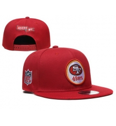 San Francisco 49ers Snapback Hat 24E15