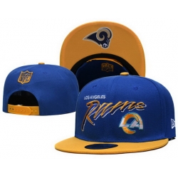 Los Angeles Rams NFL Snapback Hat 006