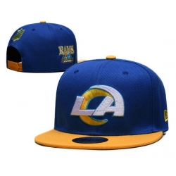 Los Angeles Rams Snapback Hat 24E01