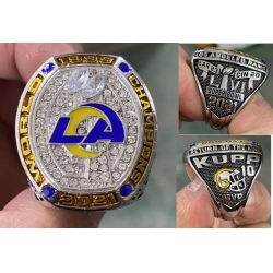 2021-2022 NFL Super Bowl LVI Champions Ring Los Angeles Rams Cooper Kupp MVP RETURN OF THE KING