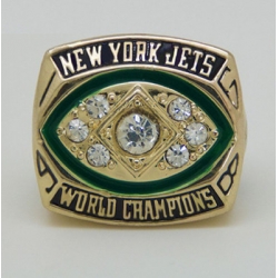 NFL New York Jets 1968 Championship Ring