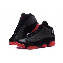 2016 Air Jordan 13 Retro Men Shoes Black Red