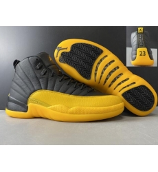 Air Jordan 13 Retro Men Shoes Black Yellow