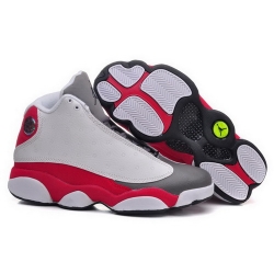 Air Jordan 13 Shoes 2014 Mens Grey Toe White Grey Red