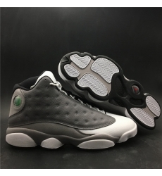 Men Air Jordan 13 Retro Men Shoes Gray Cat