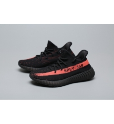 adidas Yeezy Boost 350 V2 Core Black Red Men Shoes