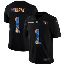 Arizona Cardinals 1 Kyler Murray Men Nike Multi Color Black 2020 NFL Crucial Catch Vapor Untouchable Limited Jersey