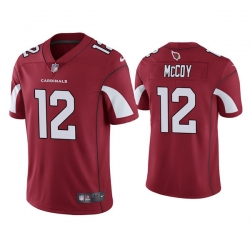 Men Arizona Cardinals 12 Colt McCoy Red Vapor Untouchable Limited Stitched Jersey