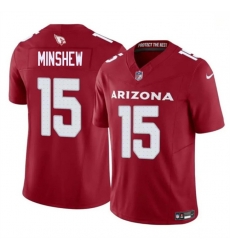 Men Arizona Cardinals  15 Gardner Minshew Red 2026 F U S E  Vapor Untouchable Limited Stitched Jersey