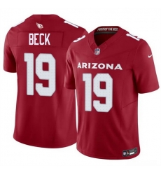 Men Arizona Cardinals  19 Carson Beck Red 2026 Draft F U S E  Vapor Untouchable Limited Stitched Jersey