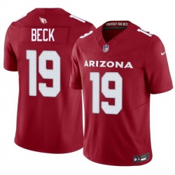 Men Arizona Cardinals  19 Carson Beck Red 2026 Draft F U S E  Vapor Untouchable Limited Stitched Jersey
