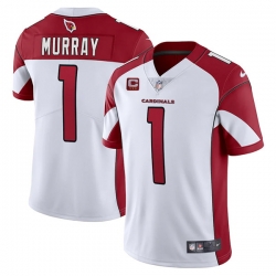 Men Arizona Cardinals 2022 #1 Kyler Murray White With 3-star C Patch Vapor Untouchable Limited Stitched NFL Jersey