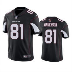 Men Arizona Cardinals 81 Robbie Anderson Black Vapor Untouchable Stitched Football Jersey