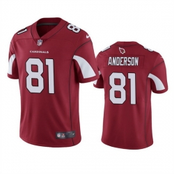 Men Arizona Cardinals 81 Robbie Anderson Red Vapor Untouchable Stitched Football Jersey