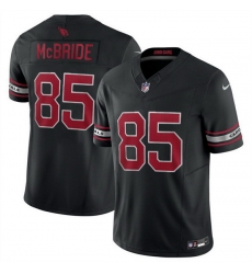 Men Arizona Cardinals 85 Trey McBride Black 2024 F U S E  Vapor Untouchable Limited Stitched Jers