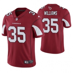 Men Nike Arizona Cardinals #35 Aeneas Williams Red Vapor Untouchable Limited Player Jersey