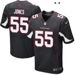 Men Nike Arizona Cardinals 55 Chandler Jones Elite Black Alternate NFL Jersey