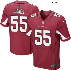 Men Nike Arizona Cardinals 55 Chandler Jones Elite Red Team Color NFL Jersey