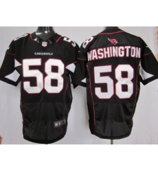 Nike Arizona Cardinals 58 Daryl Washington Black Elite NFL Jersey