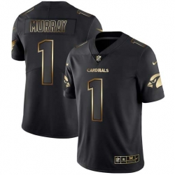 Nike Cardinals 1 Kyler Murray Black Gold Vapor Untouchable Limited Jersey