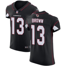 Nike Cardinals #13 Jaron Brown Black Alternate Mens Stitched NFL Vapor Untouchable Elite Jersey