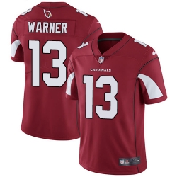 Nike Cardinals #13 Kurt Warner Red Team Color Mens Stitched NFL Vapor Untouchable Limited Jersey