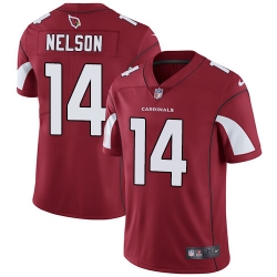 Nike Cardinals #14 J J  Nelson Red Team Color Mens Stitched NFL Vapor Untouchable Limited Jersey