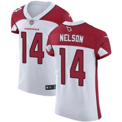 Nike Cardinals #14 J J Nelson White Mens Stitched NFL Vapor Untouchable Elite Jersey