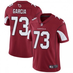 Nike Cardinals 73 Max Garcia Red Team Color Men Stitched NFL Vapor Untouchable Limited Jersey