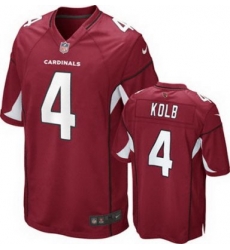 Women Nike Arizona Cardinals 4# Kevin Kolb Red Jerseys