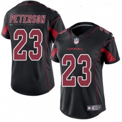 Womens Nike Arizona Cardinals 23 Adrian Peterson Limited Black Rush Vapor Untouchable NFL Jersey