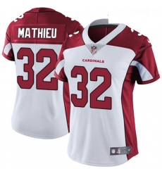 Womens Nike Arizona Cardinals 32 Tyrann Mathieu Elite White NFL Jersey