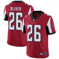 Falcons 26 Isaiah Oliver Red Team Color Men Stitched Football Vapor Untouchable Limited Jersey