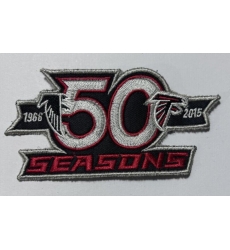 Falcons 50 Anniversary Patch Biaog