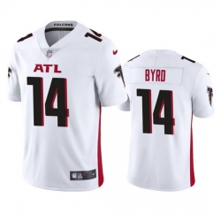 Men Atlanta Falcons 14 Damiere Byrd White Vapor Untouchable Stitched Football Jersey
