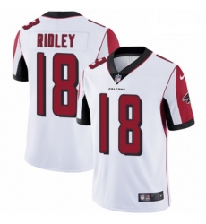 Men Nike Atlanta Falcons 18 Calvin Ridley White Vapor Untouchable Limited Player NFL Jersey